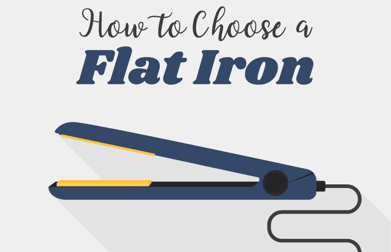 How to Choose the Perfect Hair Straightener (Infographic)