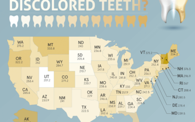 Where in the U.S. Are People Most Likely to Have Discolored Teeth?
