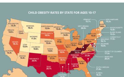 Where in the U.S. Has the Highest Childhood Obesity Rates?