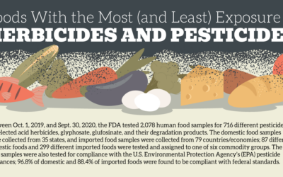 Foods With the Most (and Least) Exposure to Herbicides and Pesticides