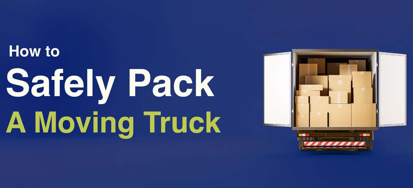 How to Safely Pack a Moving Truck (Infographic)