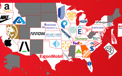 The Biggest Fortune 500 Company in Every State