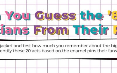 Can You Guess the 1980s Musicians From Their Pins?