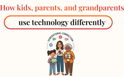 How Kids, Parents, and Grandparents Use Technology Differently